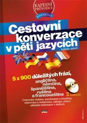 Kniha Cestovní konverzace v pěti jazycích + 2 audio CD