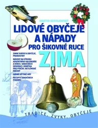 Kniha Lidové obyčeje a nápady pro šikovné ruce Zima