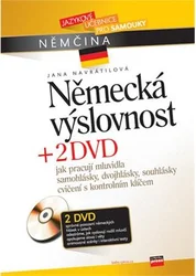 Kniha Německá výslovnost + 2 DVD