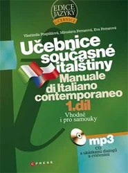 Kniha Učebnice současné italštiny, 1. díl + mp3 Manuale di Italiano contemporaneo