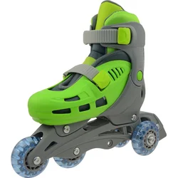 Kolieskové korčule TRISKATE BASIC veľkosť S (31-34), zelené