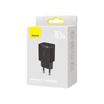 Kompaktná nabíjačka Baseus 2U 10,5 W čierna