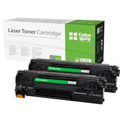 Kompatibilný toner ColorWay HP CE278A/ čierny/ 2x 2100 strán/ dvojbalenie