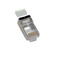 Konektor EuroLan FTP RJ45, Cat.6, 8p8c, drôtový, pozlátený, skladaný