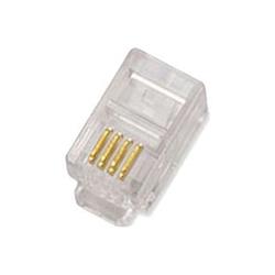 KONEKTOR RJ10 balenie Plug 4p4c 100 ks 4100