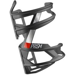 Košík Elite Prism carbon right - černý lesk/červená - na bidon