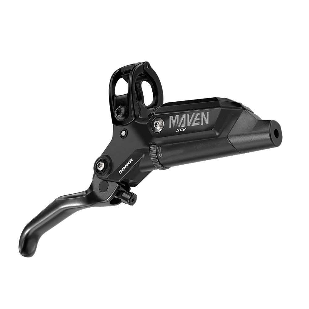 Kotoučová brzda SRAM Maven Silver - hliníková páčka, nerez šrouby - brzdový set zadní