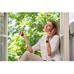 Kožené pouzdro typu kniha FIXED ProFit pro Samsung Galaxy A36 5G, červené