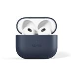 Kožené puzdro Epico Airpods 3 - modré