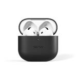 Kožené puzdro Epico Airpods 4 - čierne