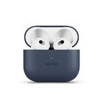 Kožené puzdro Epico Airpods 4 - modré