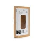 Kožené puzdro typu kniha FIXED ProFit pre Apple iPhone 13 Pro Max, hnedé