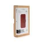 Kožené puzdro typu kniha FIXED ProFit pre Apple iPhone 16 Pro Max, červené
