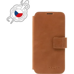 Kožené puzdro typu kniha FIXED ProFit pre Apple iPhone 7/8/SE (2020/2022), hnedé