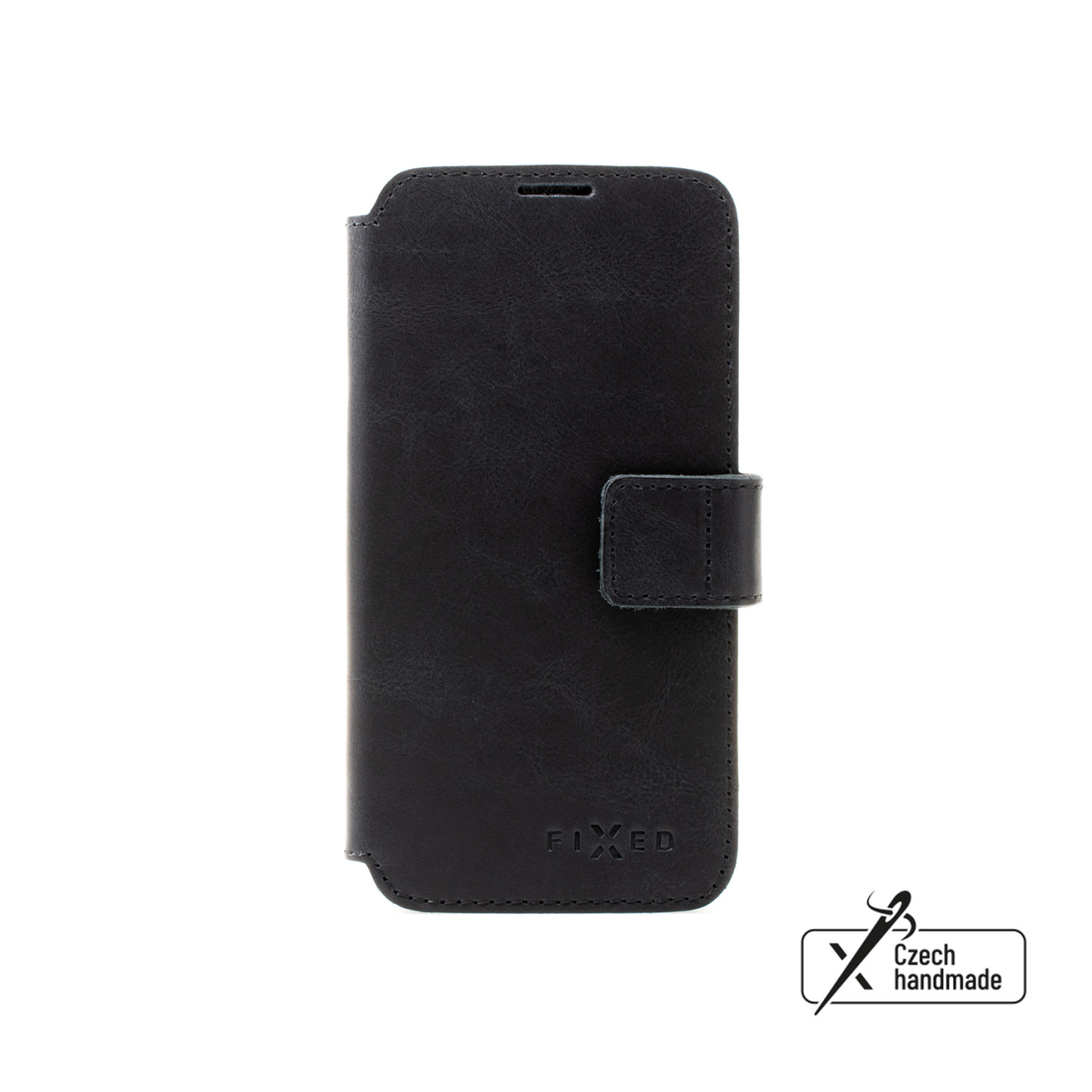 Kožené puzdro typu kniha FIXED ProFit pre Samsung Galaxy A36 5G, čierne