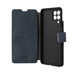 Kožené puzdro typu kniha FIXED ProFit pre Samsung Galaxy M53 5G, modré