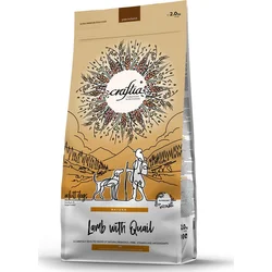 Kraftia CRAFTIA NATURA DOG Adult M/L Lamb & Quail 2kg granule pre psy