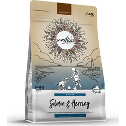 Kraftia CRAFTIA NATURA DOG Puppy M/L Salmon 640g granule pro štěňata