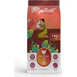 Kraftia MYSTICAT Adult Chicken & Rice 2kg granule pre mačky