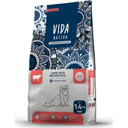 Kraftia VIDA NATIVA CAT Adult Lamb & Rice 1,4kg granule pre mačky