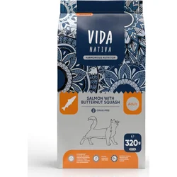 Kraftia VIDA NATIVA CAT Adult Nordica Salmon 320g granule pre mačky