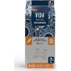 Kraftia VIDA NATIVA CAT Adult Sterilised Nordica Salmon 7kg granule pro kastrované kočky