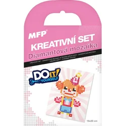 Kreativní set - diamantová mozaika klaun