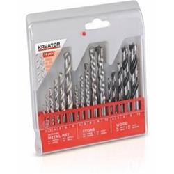 Kreator KRT012502 Sada vrtáků - kov, kámen, dřevo - Příslušenství k nářadí
