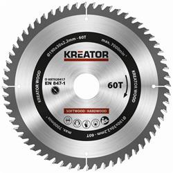 Kreator KRT020417 - Pilový kotouč na dřevo 190mm, 60T