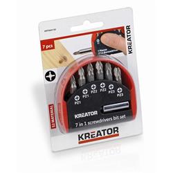 Kreator KRT064150 - Súprava bitov 7 ks PZ