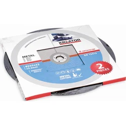 Kreator KRT070180 - Rezný kotúč oceľ 355 x 25,4 x 3,2mm - 2ks