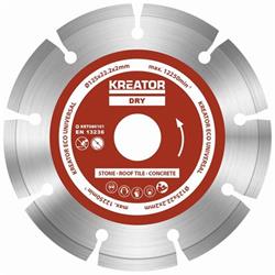 Kreator KRT080101 - Diamantový kotouč segmentový 125mm UNIVERZAL 3ks sada