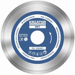 Kreator KRT080201 - Diamantový kotouč celoobvodový 125mm 3ks sada