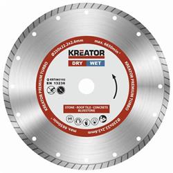 Kreator KRT083102 - Diamantový kotouč celoobvodový 230mm PREMIUM TURBO