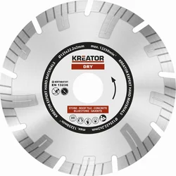 Kreator KRT084101 - Diamantový segmentový kotúč 125 mm EXPERT