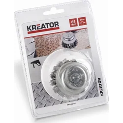 Kreator KRT150107 - Brusný copánkový kartáč 65mm