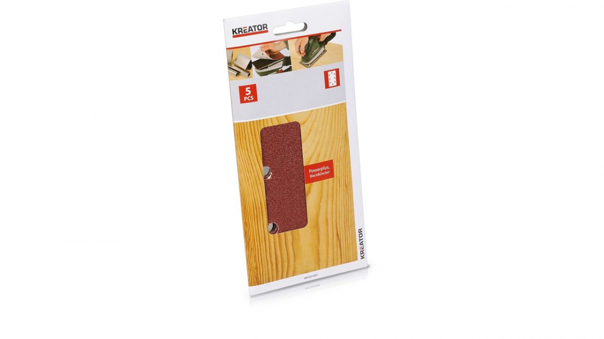 Kreator KRT202003 - 5x Brusný papír 93 x 230 A G40