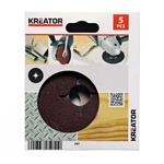 Kreator KRT250002 - 5x brúsny kotúč pre uhlovú brúsku 115 mm G36