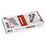 Kreator KRT500008 - Sada klíčů očko/otevřený 8-19mm 8ks
