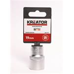 Kreator KRT502010 - 1/2" Nástrčná hlavice (ořech) 19mm