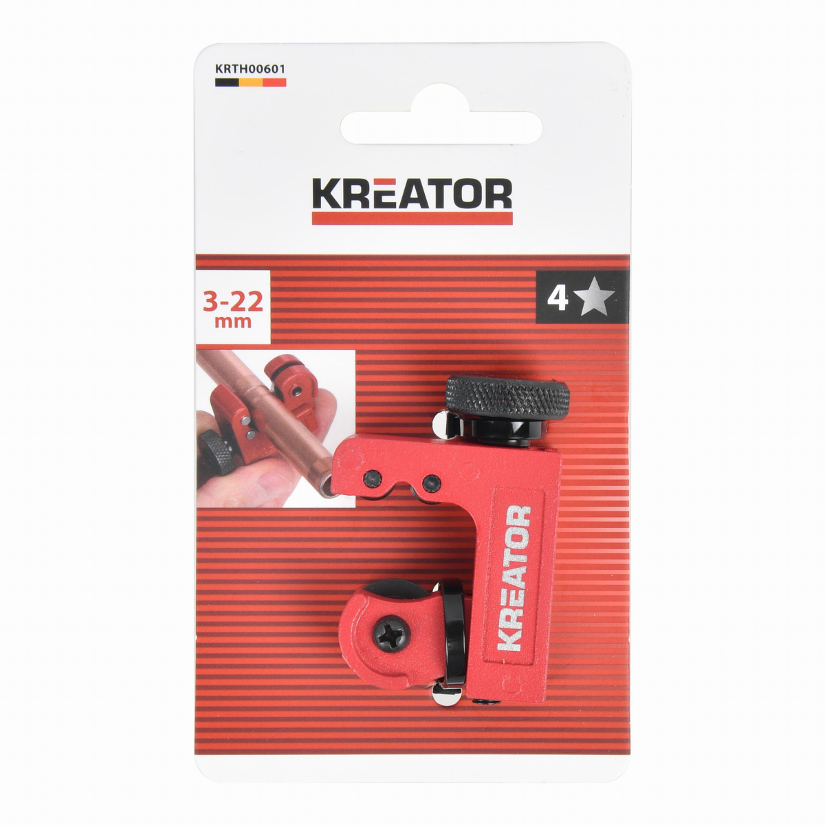 Kreator KRTH00601 - Rezačka na rúry 3-22 mm