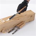 Kreator KRTH23603 - Dláta na dřevo sada 6, 12, 18, 24mm 4ks dřevěná rukojeť