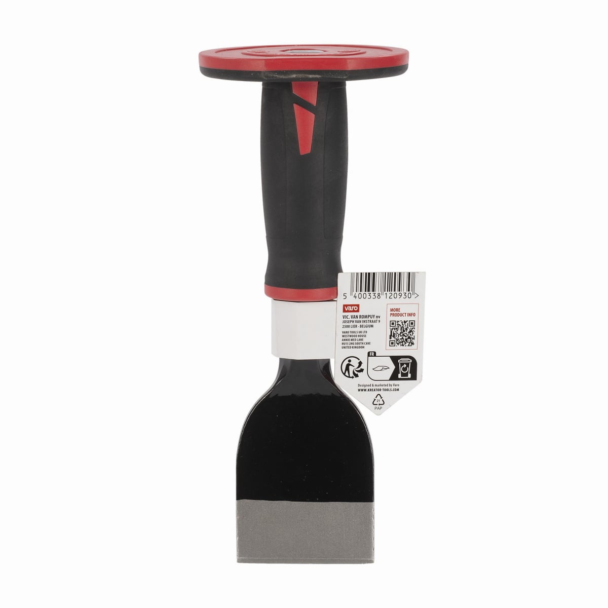 Kreator KRTH23901 - Plochý ručný sekáčik s ochranným krytom 60 x 200 mm