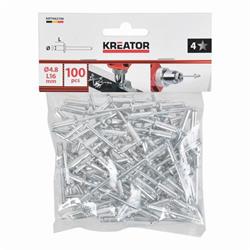 Kreator KRTH62706 - Odtrhávacie nity 4,8x16mm 100ks