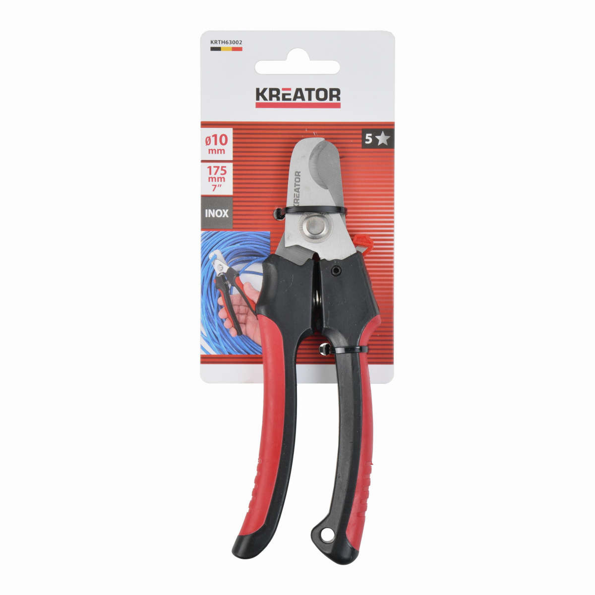 Kreator KRTH63002 - Strihač káblov 175 mm HEAVY DUTY