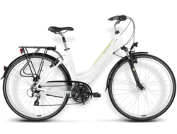 Kross 16 Trans SIBERIAN Lady L white/lime glossy