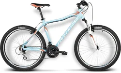 Kross 2017 26" Lea F2 M/19" sky blue/orange/white glossy
