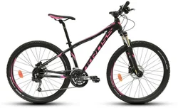 Kross 2017 27,5" Lea R6 XS/15" black/graphite/fuchsia matt