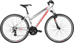 Kross 2017 Evado 1.0 M/19" dámský silver/coral matt