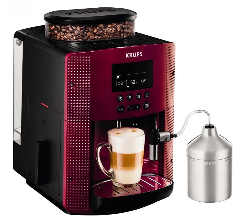 Krups EA816570 Pisa Red XS6000 Autocappuccino - Main Image